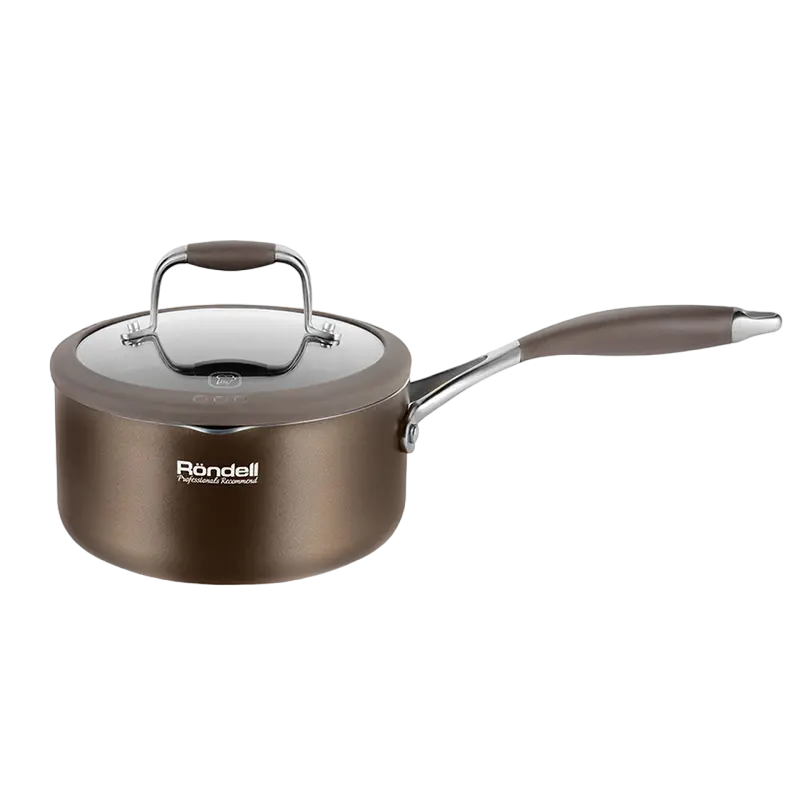 Cratița Rondell RDA-279, 1,6L, 18cm, Maro