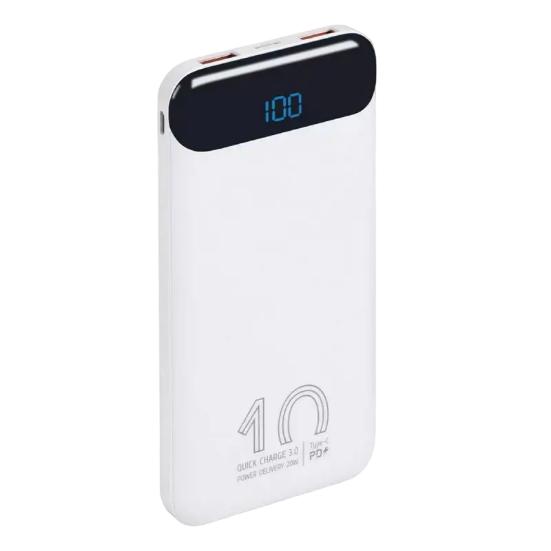 Acumulator extern RivaCase VA2540, 1000mAh, Alb