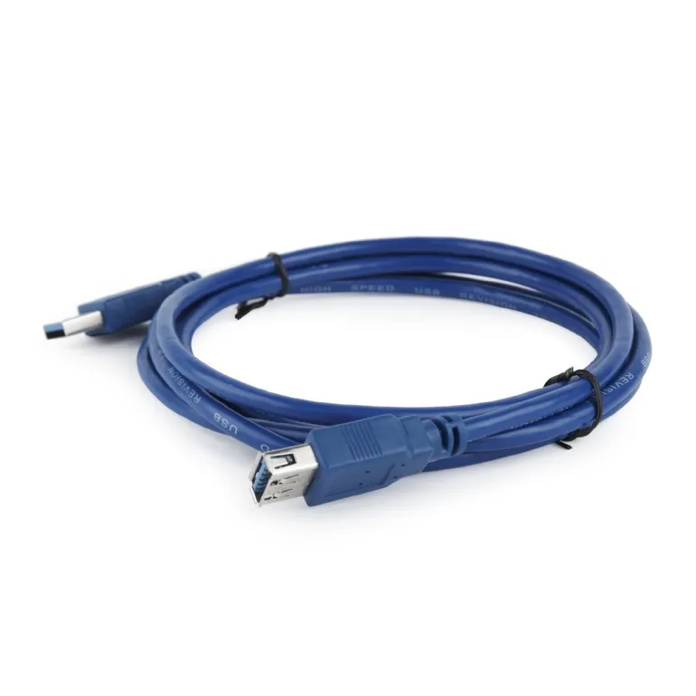 Cablu prelungitor Cablexpert CCP-USB3-AMAF-6, USB Type-A (F)/USB Type-A (M), 1,8m, Albastru