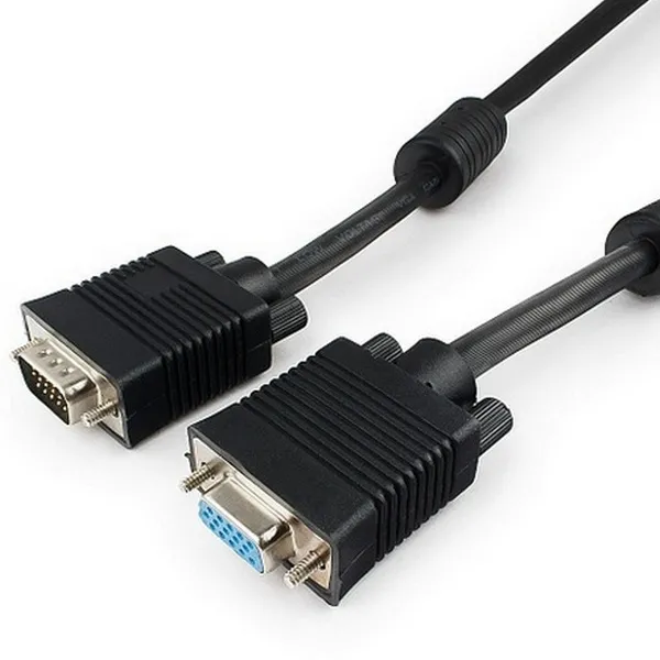 Cablu Video Cablexpert CC-PPVGAX-10M-B, VGA D-Sub (M) - VGA D-Sub (M), 10m, Negru
