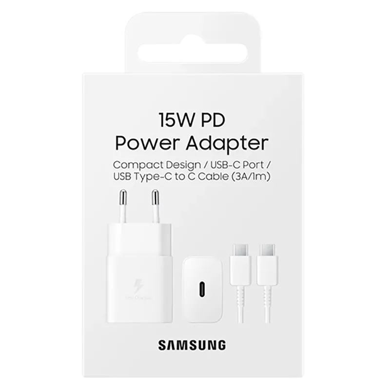 Încărcător Samsung Fast Travel Charger EP-T1510, 15W, Alb
