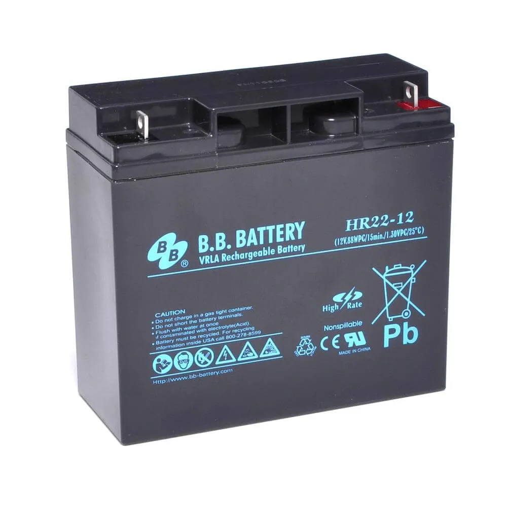 Acumulator UPS B.B. HR22-12, 12V, 22Ah