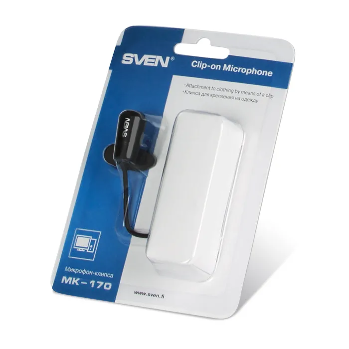 Microfon pentru calculator SVEN MK-170, Cu fir, Negru
