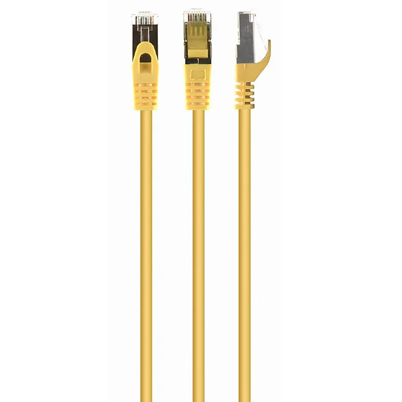 Patch cord Cablexpert PP6-0.25M/Y, Cat6 FTP , 0,25m, Galben