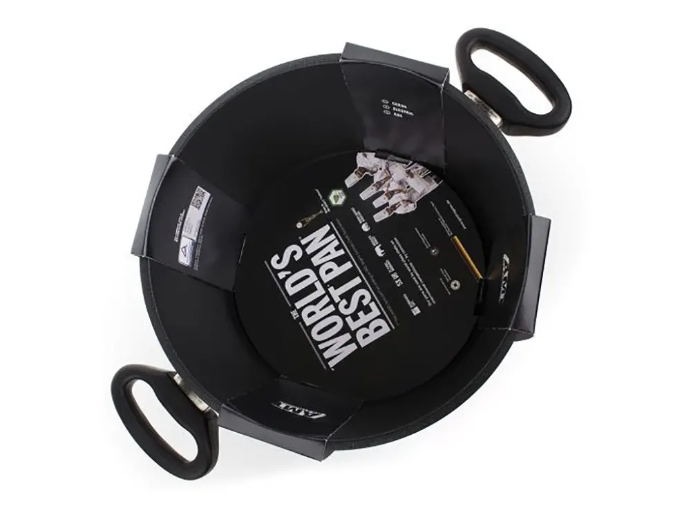 Cratiță AMT Gastroguss AMT-920-E-Z500-L, 3L, 20cm, Negru