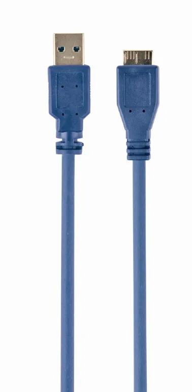 Cablu prelungitor Cablexpert CCP-USB3-AMAF-10, USB Type-A (F)/USB Type-A (M), 3m, Albastru
