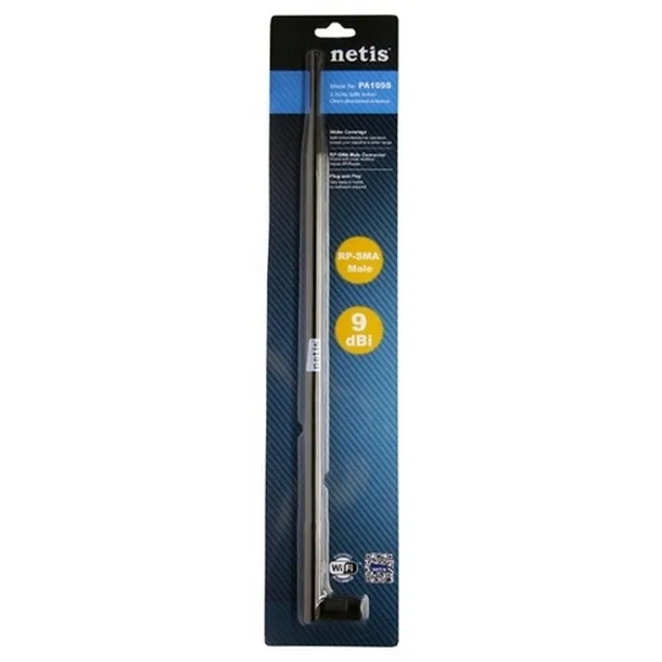 Antenă omnidirecțională Netis PA109S, 2,4 - 2,5 GHz, Negru