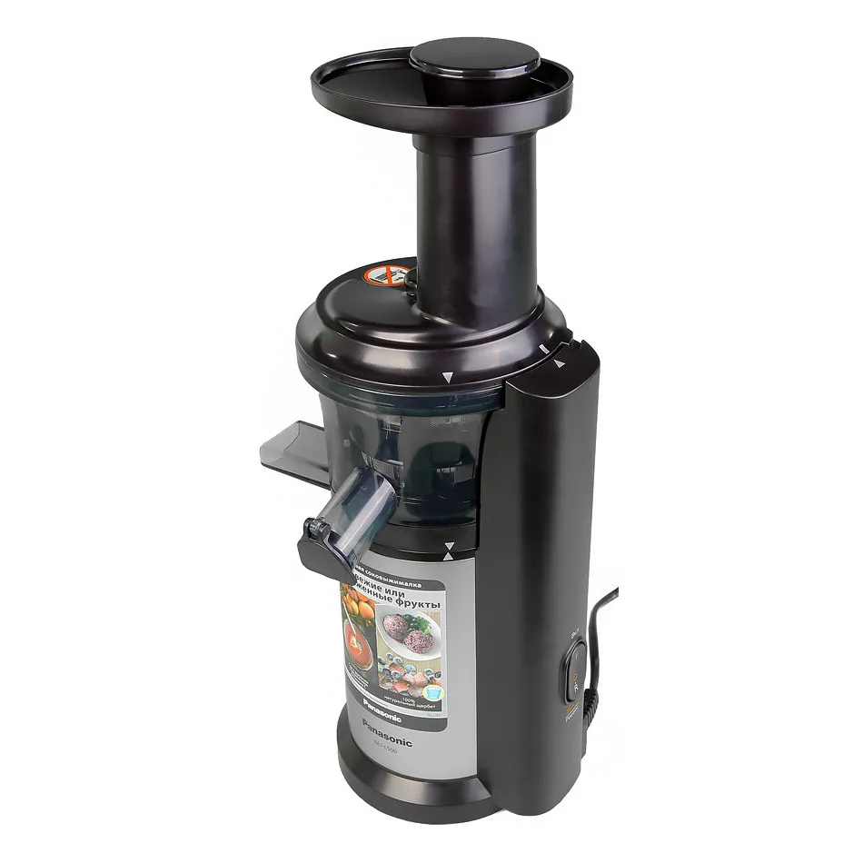 Storcător de fructe și legume Panasonic MJ-L500STQ, Negru