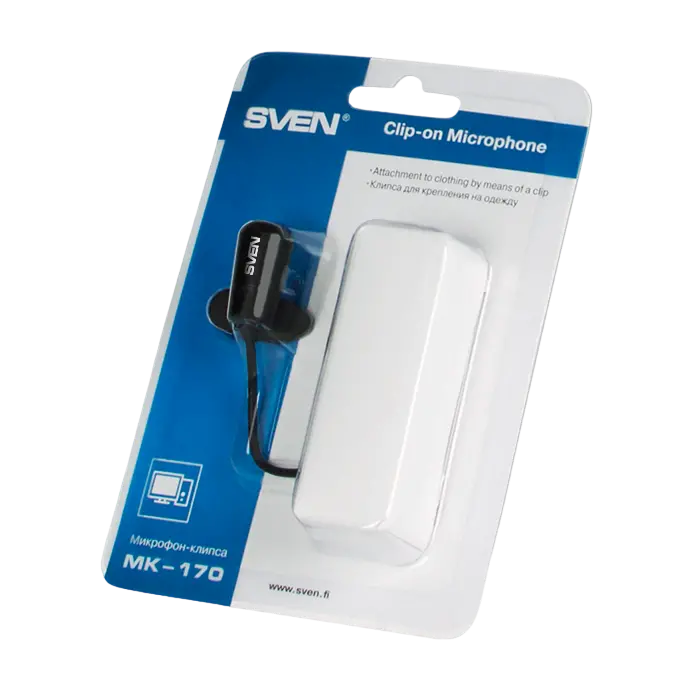 Microfon pentru calculator SVEN MK-170, Cu fir, Negru