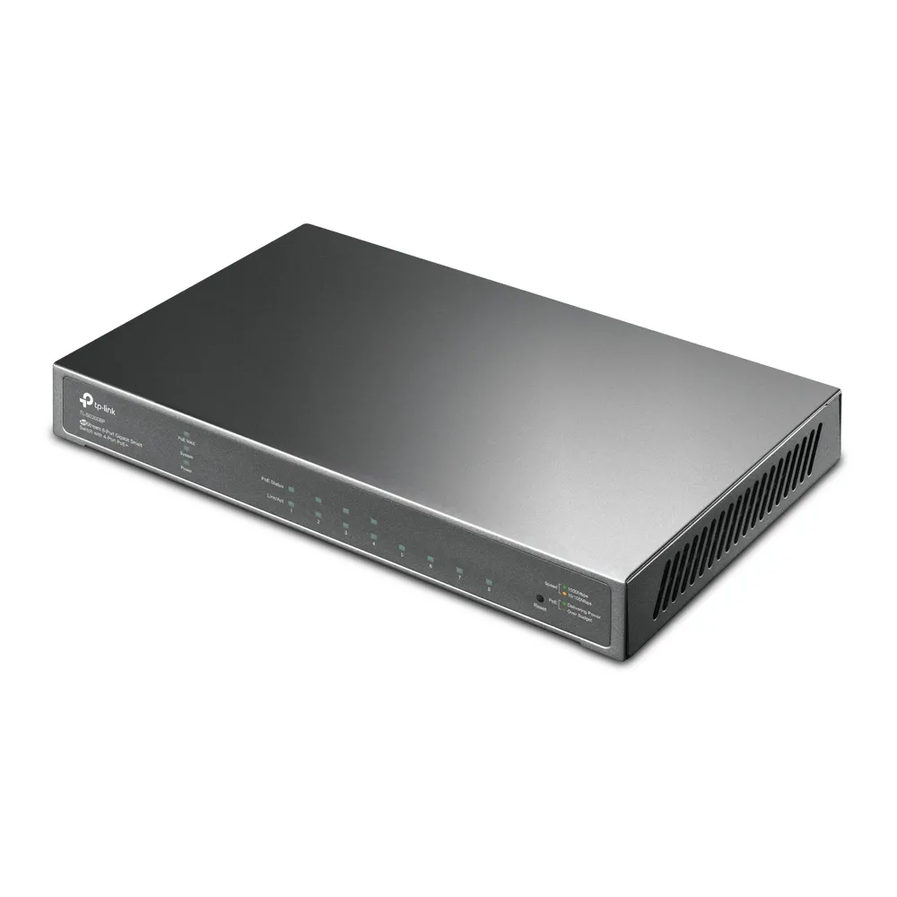 Comutator PoE TP-LINK TL-SG2008P, 4x IEEE 802.3af/at