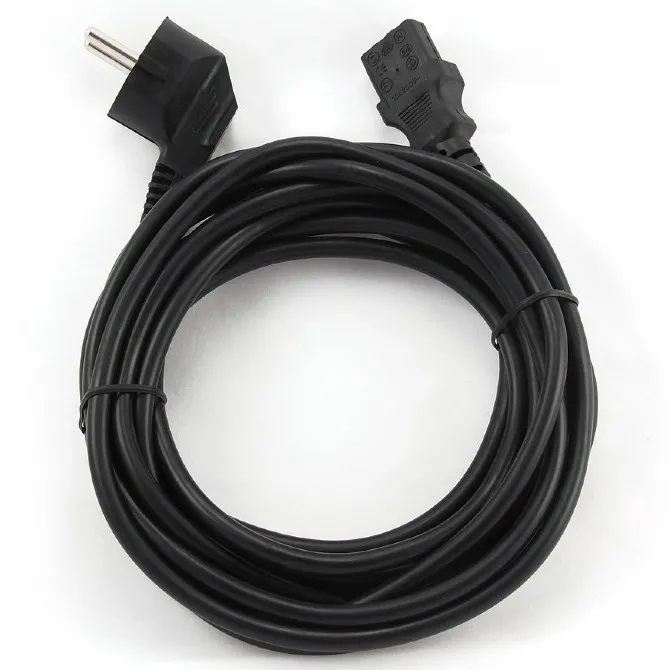 Cablu de alimentare Cablexpert PC-186-VDE-5 M, Negru
