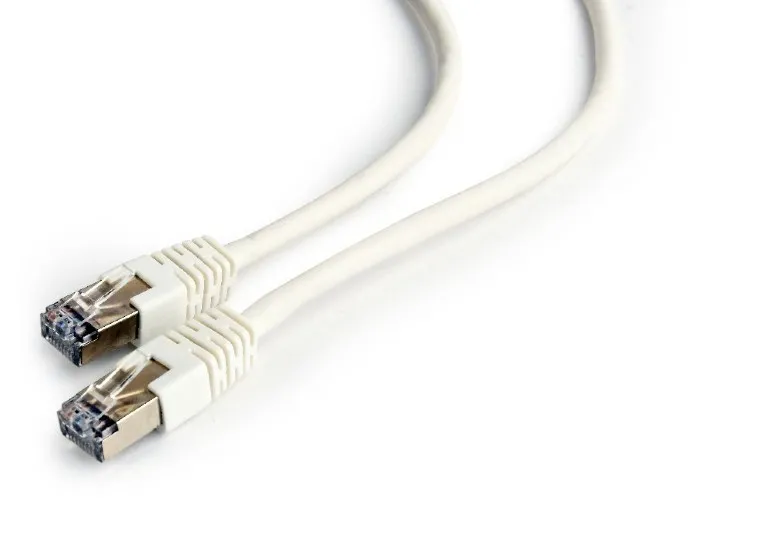 Patch cord Cablexpert PP6-0.25M/W, Cat6 FTP , 0,25m, Alb