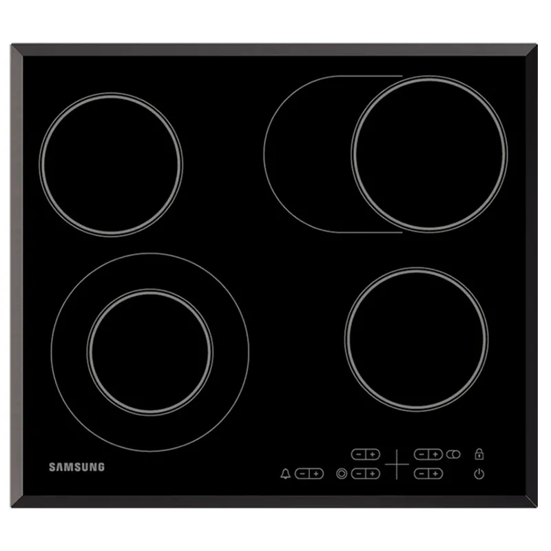 Plita incorporabilă electrică Samsung NZ64T3516QK/WT, Negru