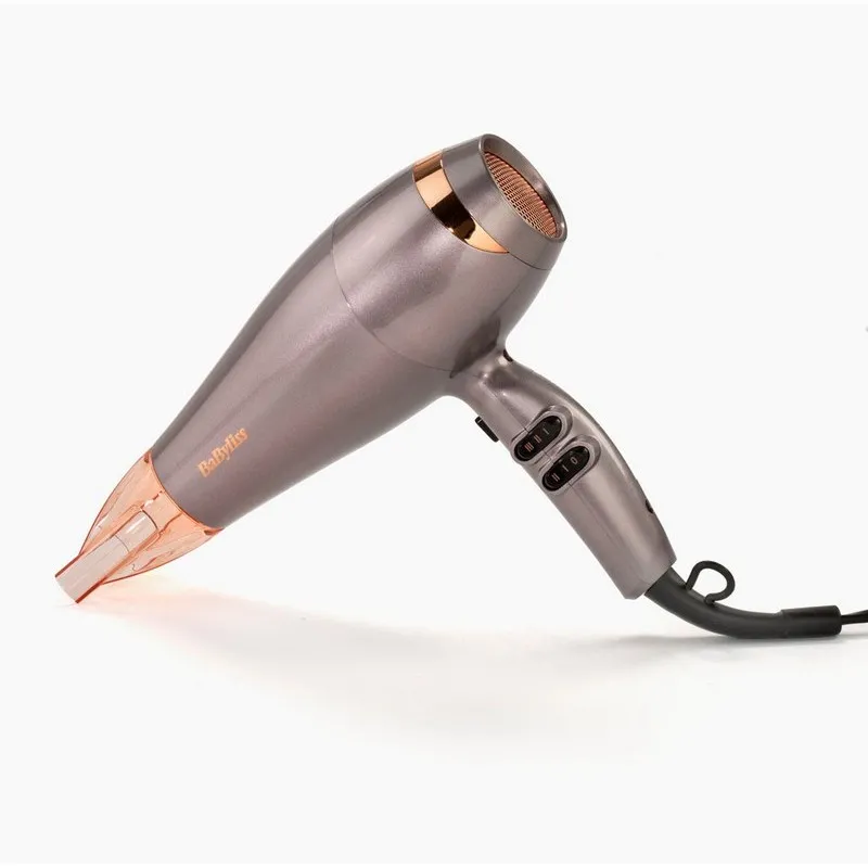 Uscător de păr BaByliss Elegance 5336NPE, 2100 W, Argintiu