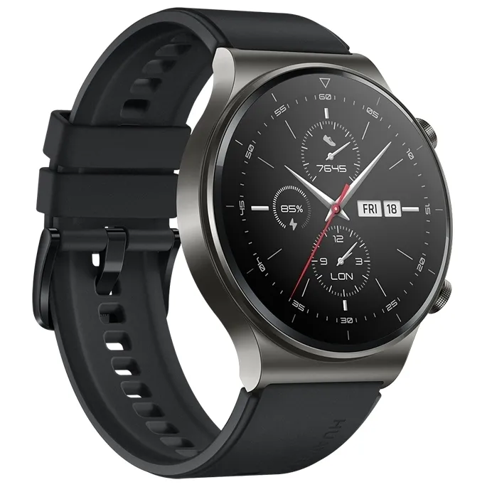 Ceas Sport / Antrenament Huawei Watch GT2 Pro, 46mm, Titanium Fluoroelastomer