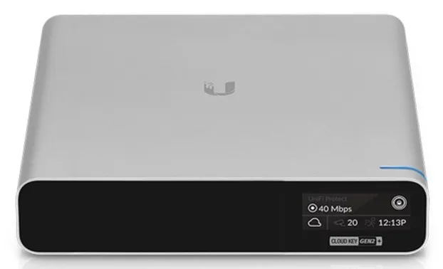 Controler Wi-Fi Ubiquiti UniFi Cloud Key Gen2 Plus, , Argintiu