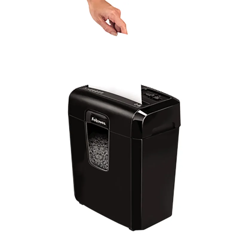 Distrugător de documemte Fellowes Powershred 8Mc Micro Cross Cut, Negru
