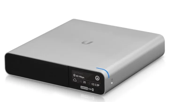 Controler Wi-Fi Ubiquiti UniFi Cloud Key Gen2 Plus, , Argintiu