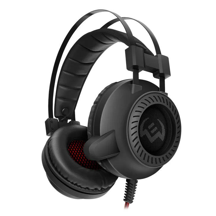Căști gaming SVEN AP-U840MV, Cu fir, Negru/Roșu