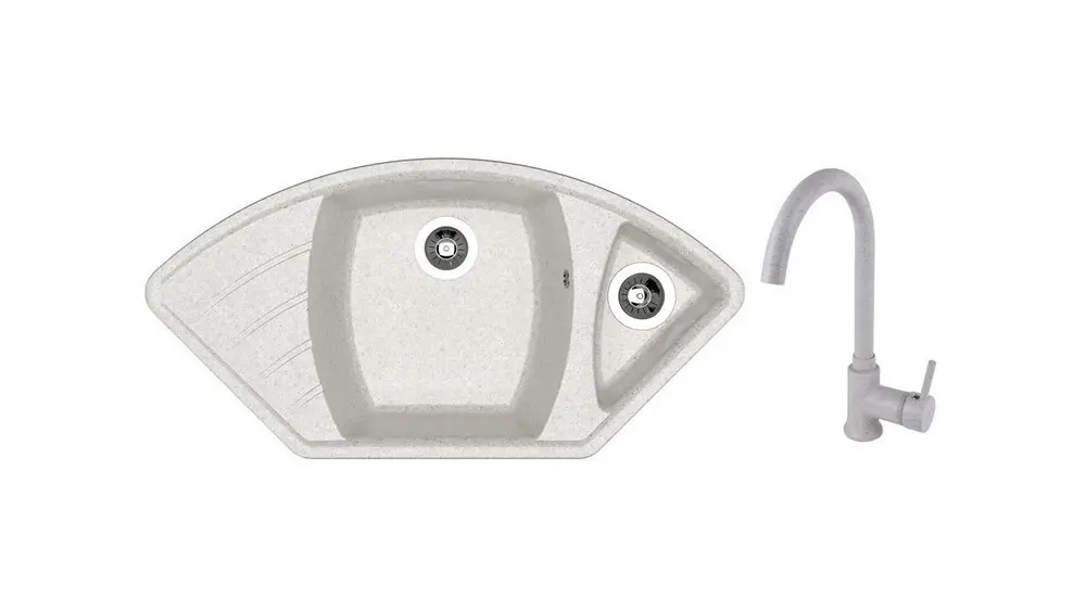 SET chiuveta Dr Gans Gabi + SanDonna F 7073 gri 