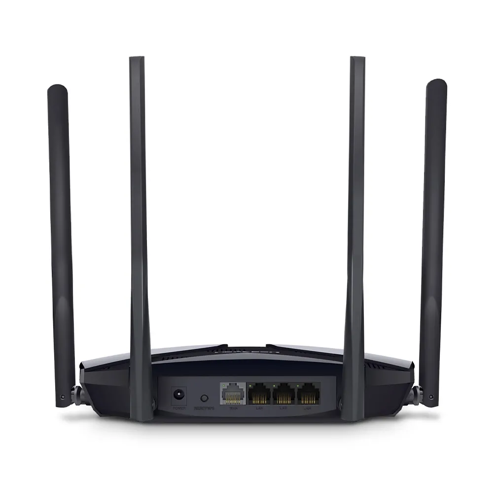 Router fără fir MERCUSYS MR80X, Negru