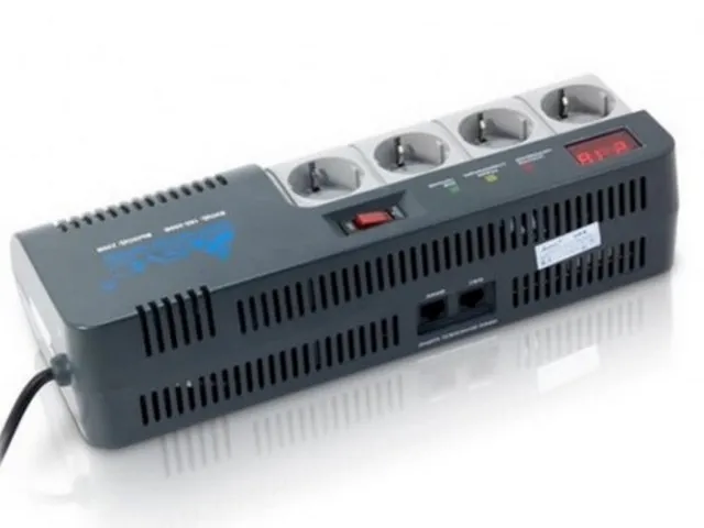 Stabilizer Voltage Ultra Power AVR-1000VA,  1000VA/600W, Output sockets: 4 × Schuko