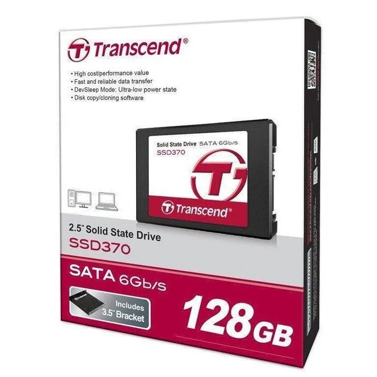 Unitate SSD Transcend SSD370S, 128GB, TS128GSSD370S