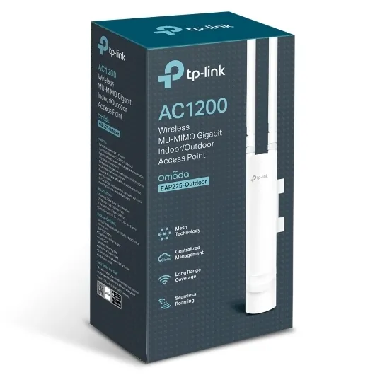 Punct de acces exterior TP-LINK AC1200, 300 Mbps, 867 Mbps, Alb
