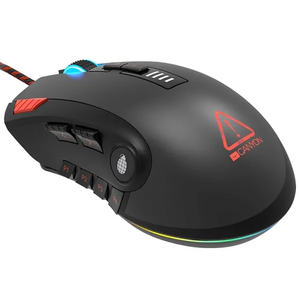 Gaming Mouse Canyon Merkava, Negru