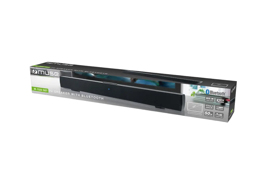 Soundbar MUSE M-1520 SBT, Negru