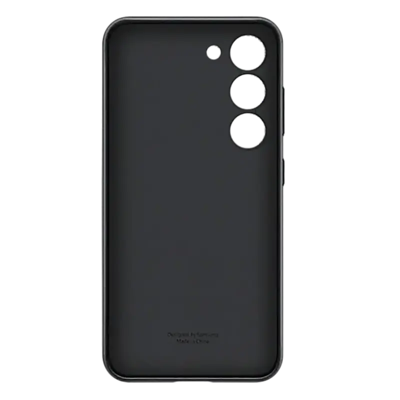 Husă Samsung Leather Cover for Galaxy S23, Negru