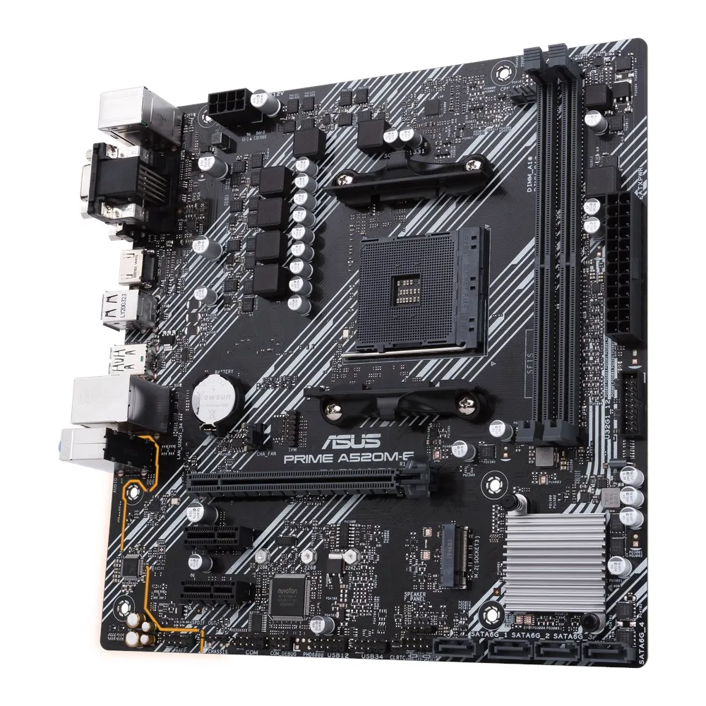 Placă de bază ASUS PRIME A520M-E, AM4, AMD A520, Micro-ATX