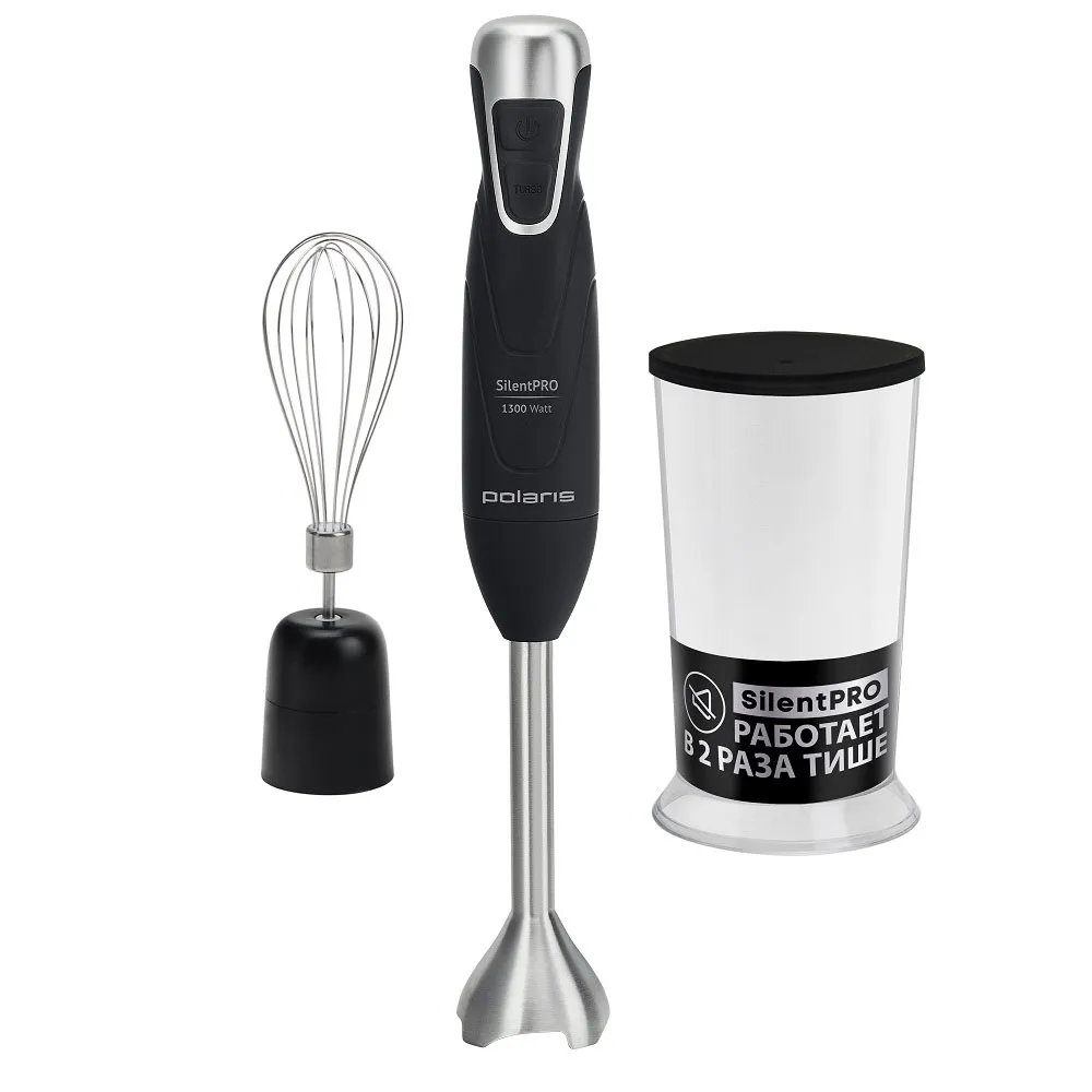Blender de mână Polaris PHB1379, Negru