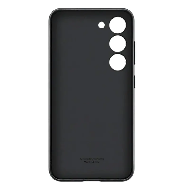 Husă Samsung Leather Cover for Galaxy S23, Negru