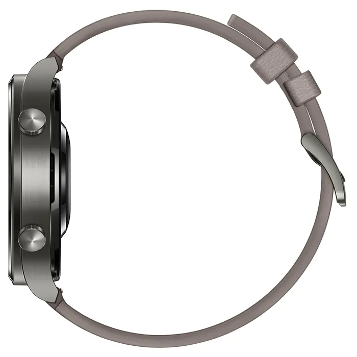 Ceas Sport / Antrenament Huawei Watch GT2 Pro, 46mm, Carcasă Titanium cu curea din piele
