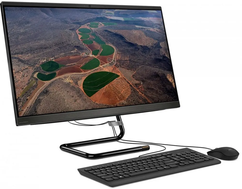 Computer All-in-One Lenovo IdeaCentre 3 27IMB0, 27", Intel Core i7-10700T, 16GB/512GB, Fără SO, Negru