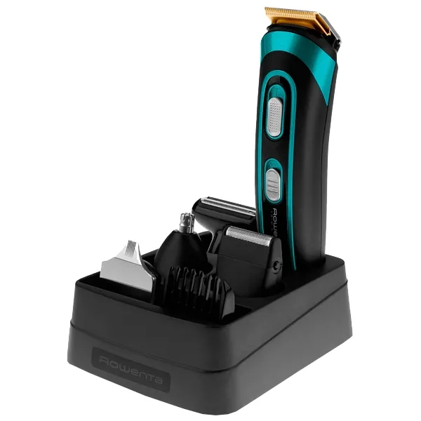 Trimmer pentru bărbați Rowenta 7-in-1 Trimmer TN9130F1, Negru | Albastru