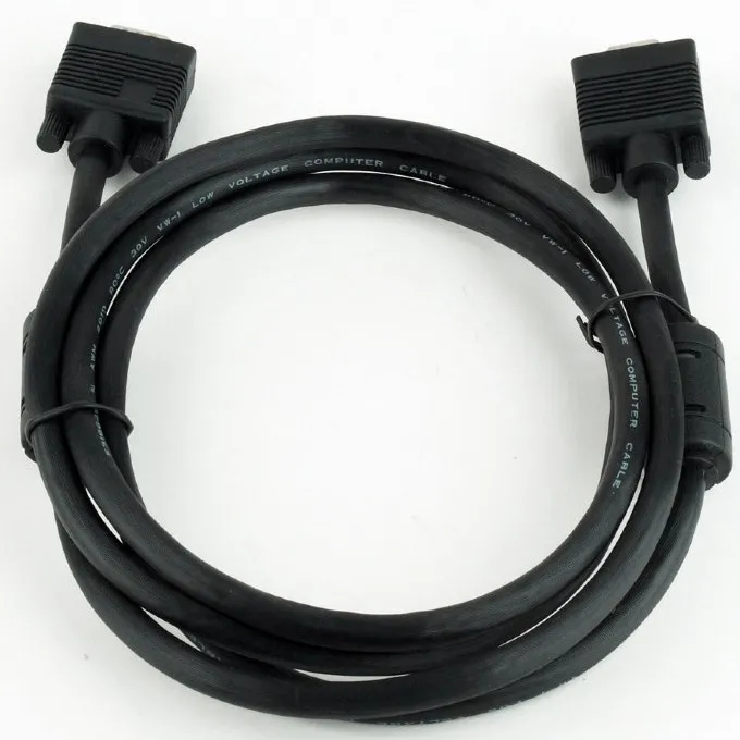 Cablu Video Cablexpert CC-PPVGAX-6B, VGA D-Sub (M) - VGA D-Sub (F), 1,8m, Negru