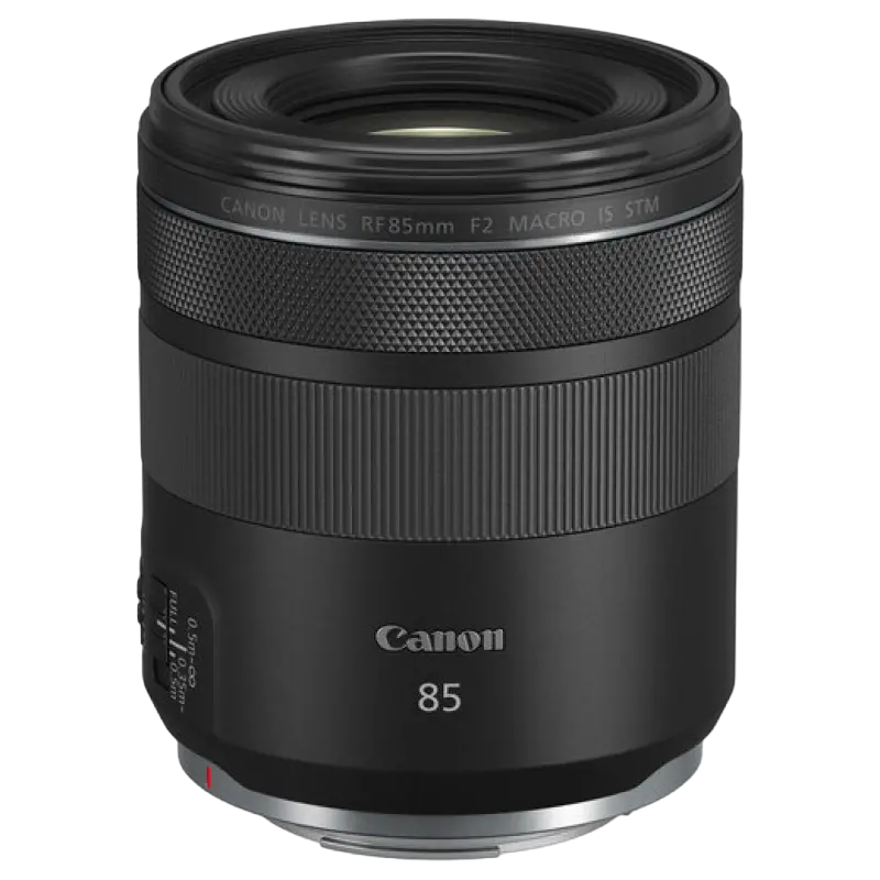 Obiectiv foto Canon RF 85mm f/2.0 Macro IS STM