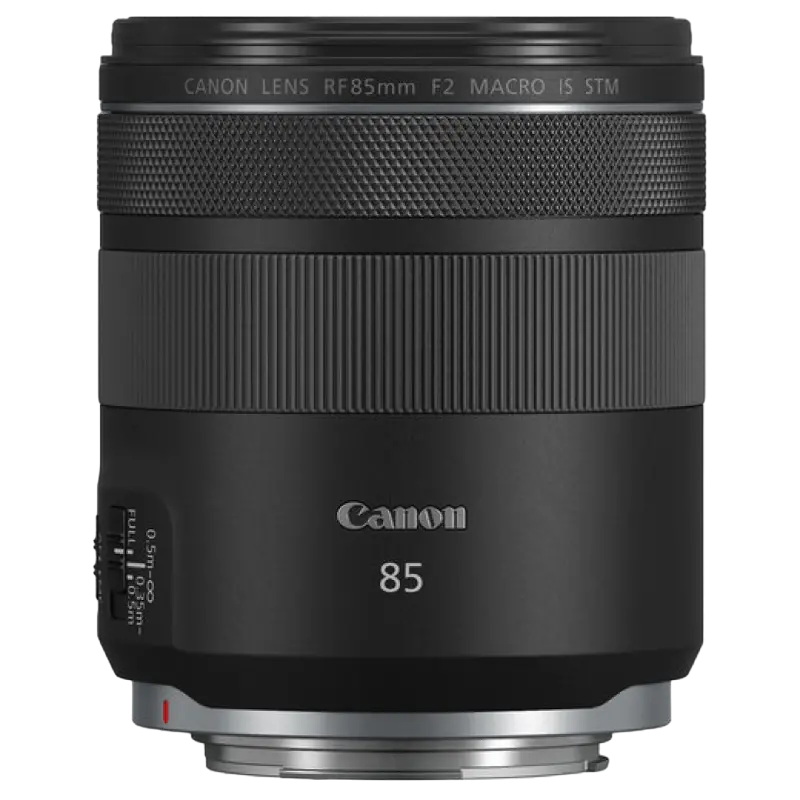 Obiectiv foto Canon RF 85mm f/2.0 Macro IS STM