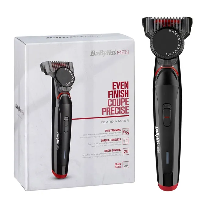 Trimmer pentru bărbați BaByliss Beard Master T861E, Negru
