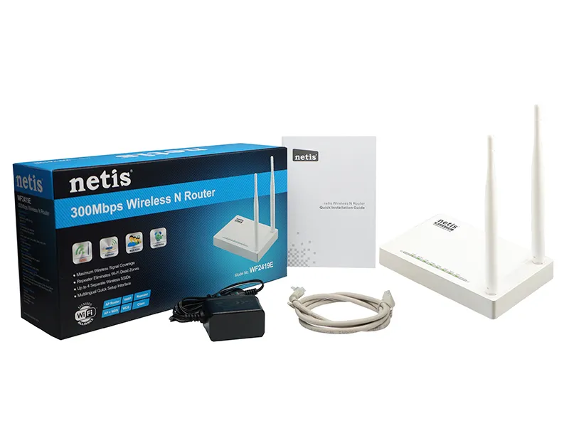 Router fără fir Netis WF2419E, Alb