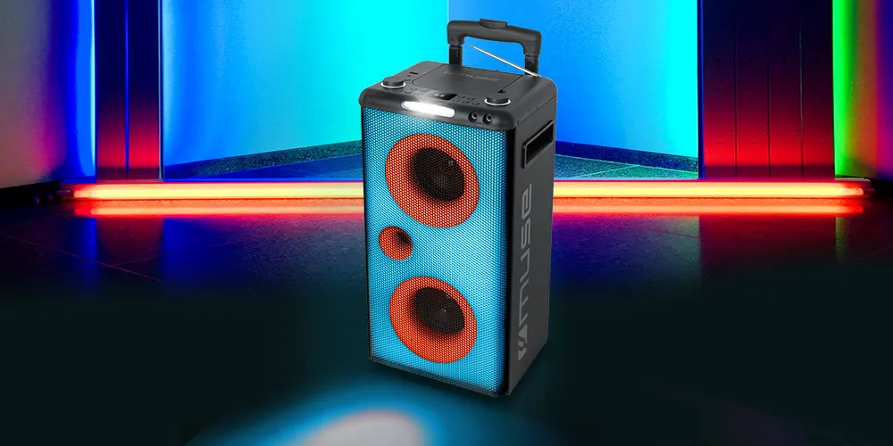 Boxă portabilă MUSE M-1928 DJ, Negru