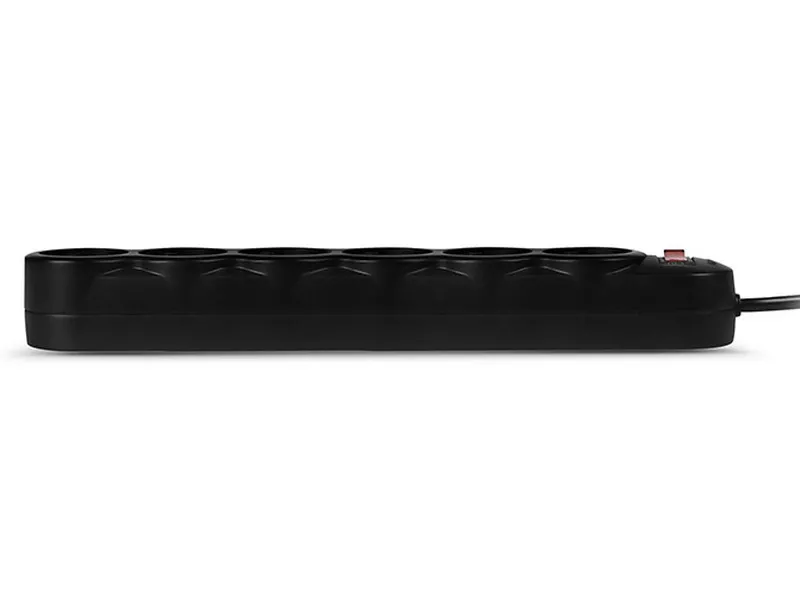 Prelungitor electric SVEN SF-06L, 6 Prize, 3m, Negru