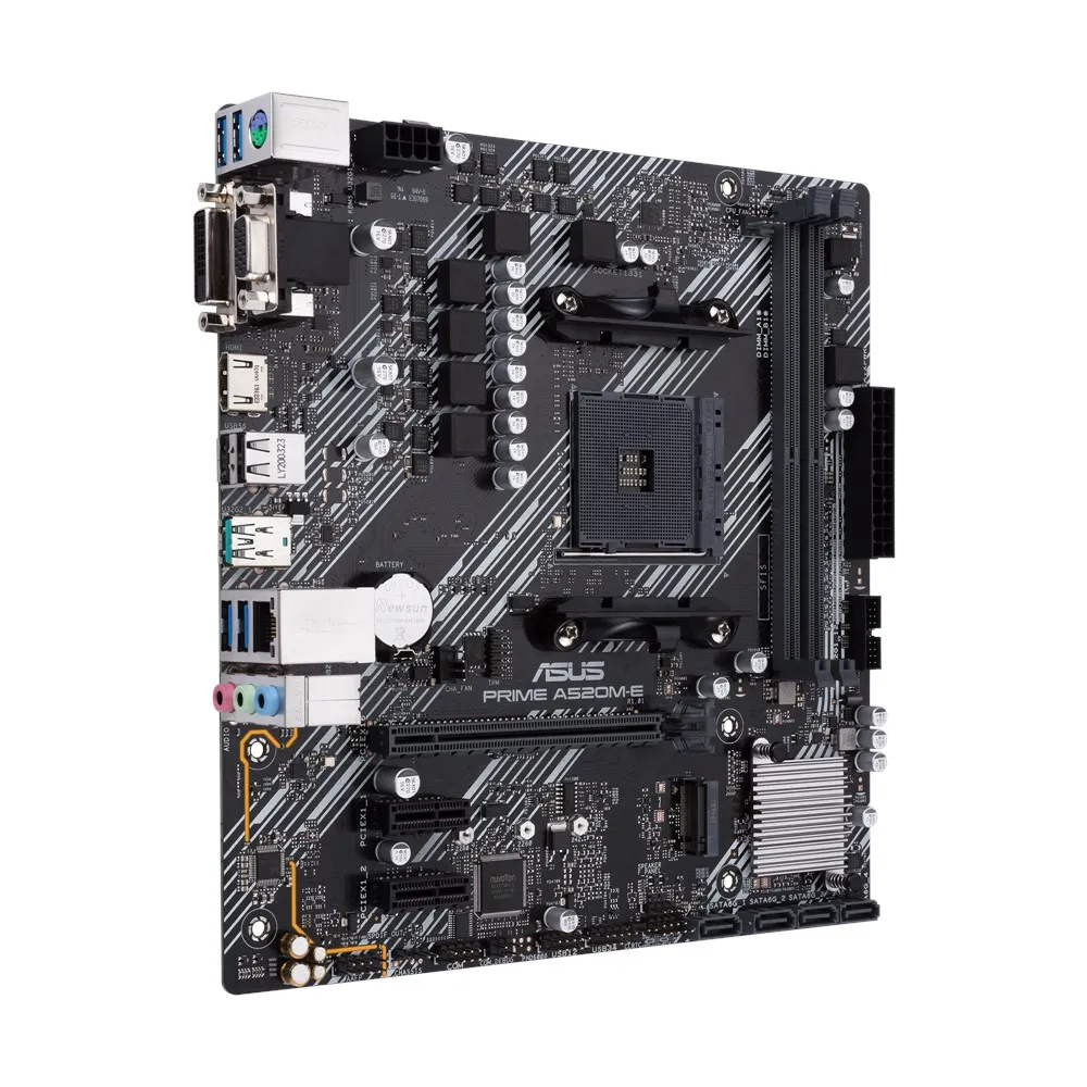 Placă de bază ASUS PRIME A520M-E, AM4, AMD A520, Micro-ATX