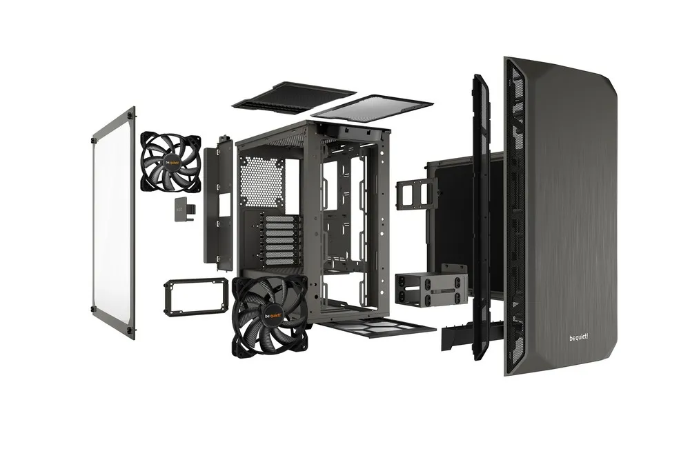 Carcasă PC be quiet! Pure Base 500 Window, Midi-Tower, ATX PS2 , Gri