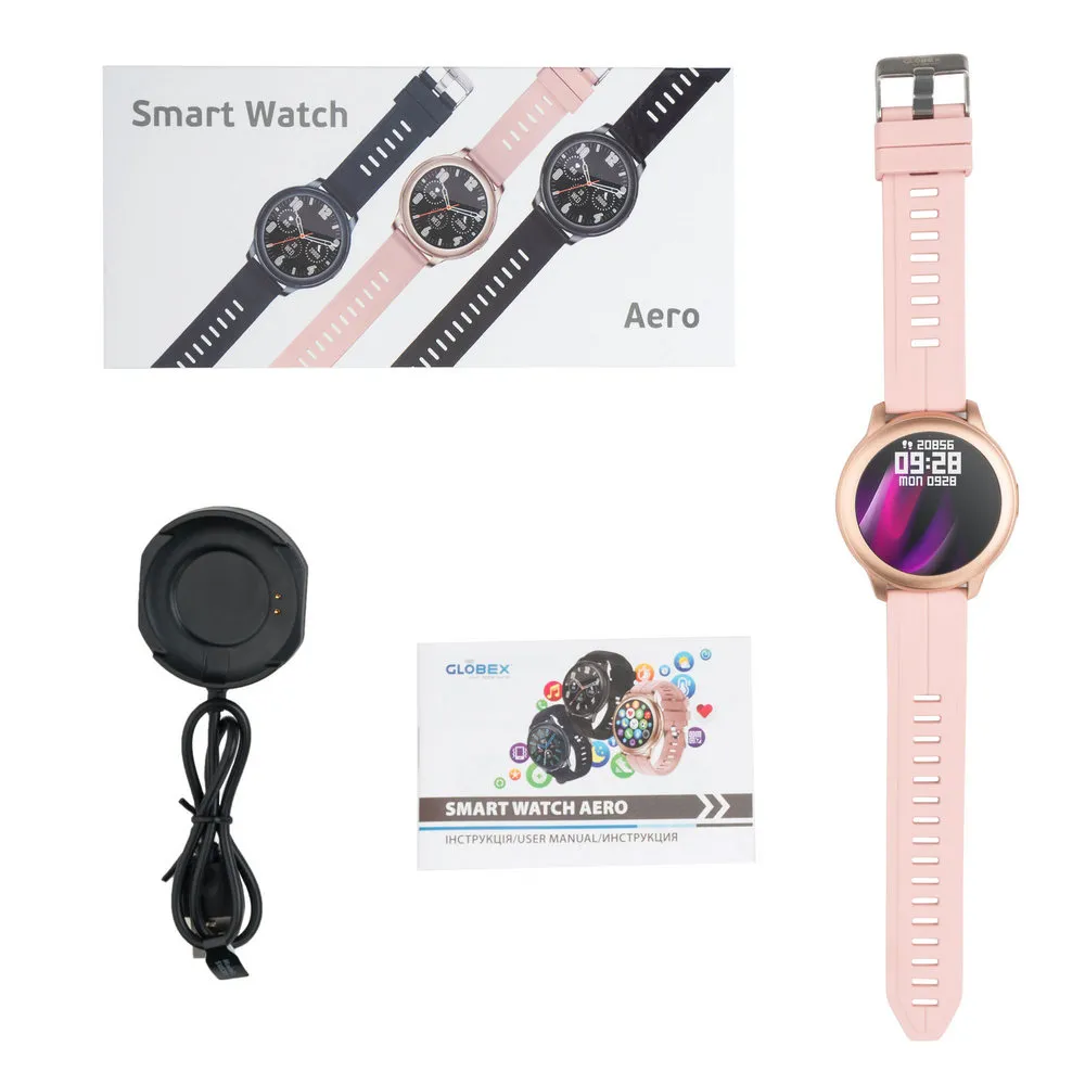 Smart Watch Globex Aero, Gold