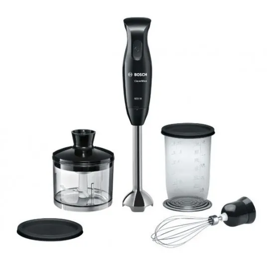 Blender de mână Bosch CleverMixx MSM2650B, Negru