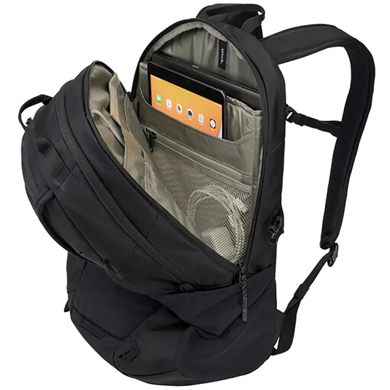 Rucsac pentru Laptop THULE EnRoute, 15.6", Nailon 330D mini ripstop, poliester 600D, Negru