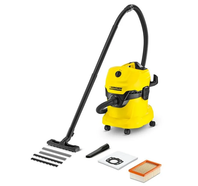 Aspirator Karcher WD 4, Galben